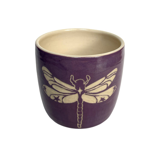 Purple Dragonfly Cup