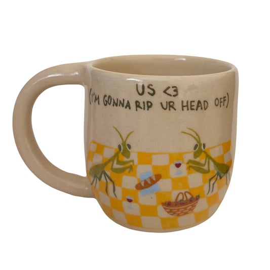 Praying Mantis Picnic Mug