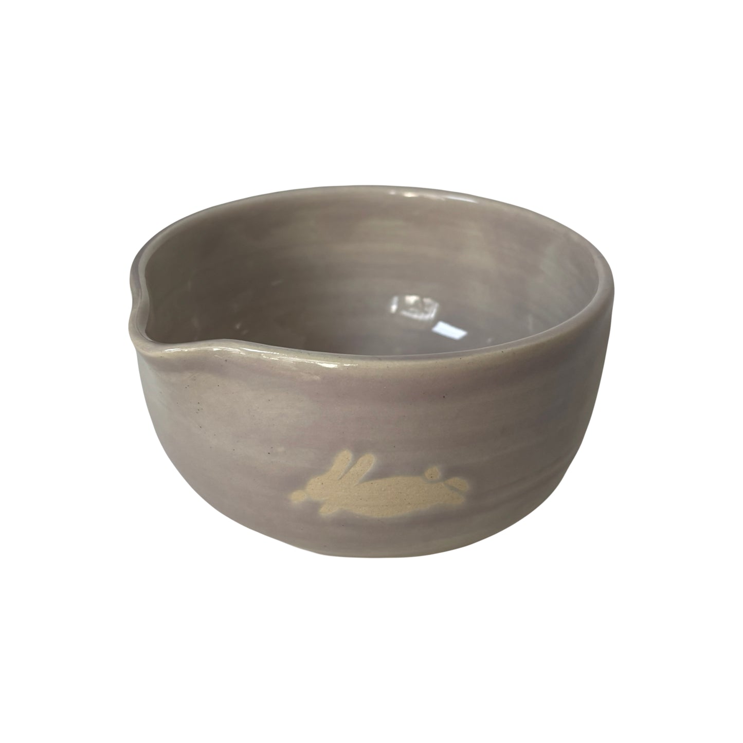 Lavender Bunny Matcha Bowl
