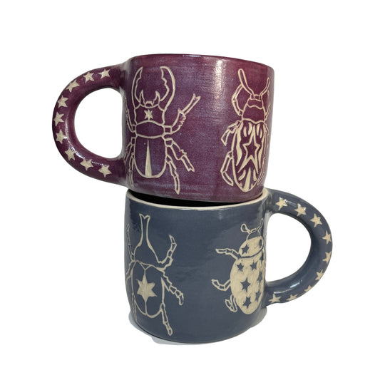 Starry Beetle Mug