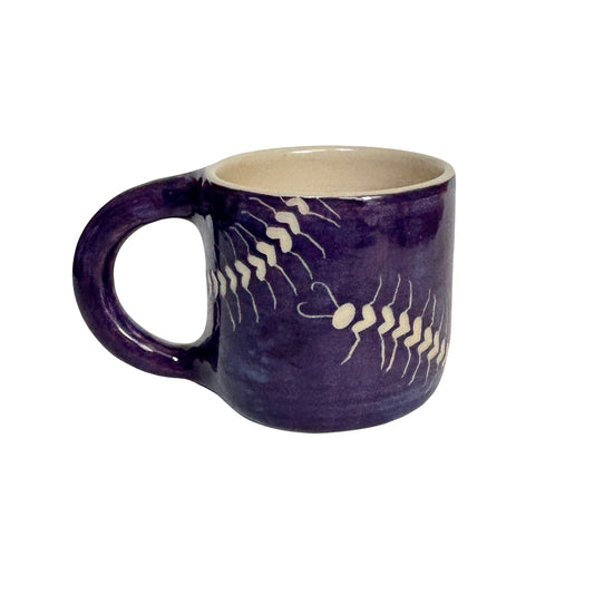 Plum Centipede Mug